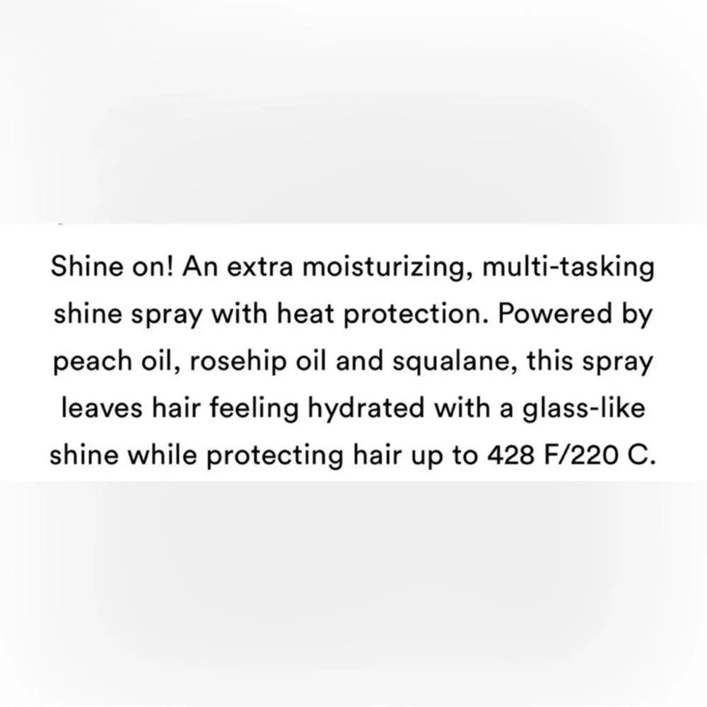 VERB Glossy Shine Spray With Heat Protection $13